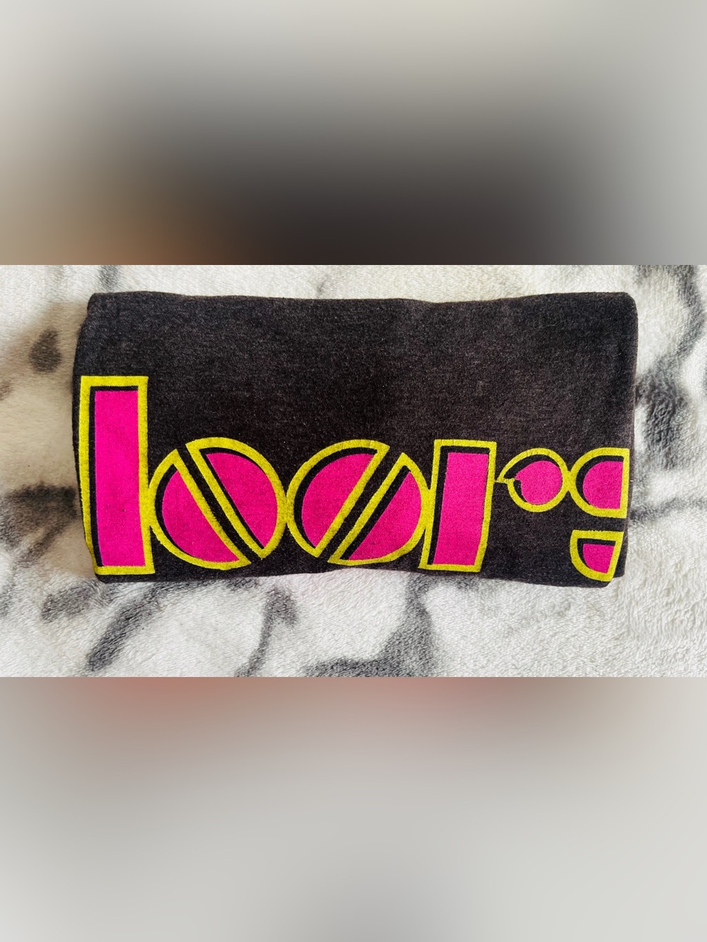 The Doors Gray Ladies Size Medium TShirt “ Psychedelic Jim” of Jim Morrison/EUC - Picture 5 of 6